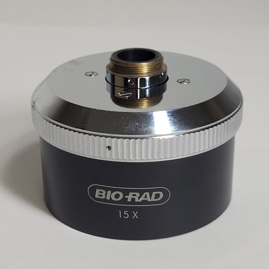 BIO-RAD 15x IR Infrared Microscope Objective For UMA 500 w/ 20mm Mount