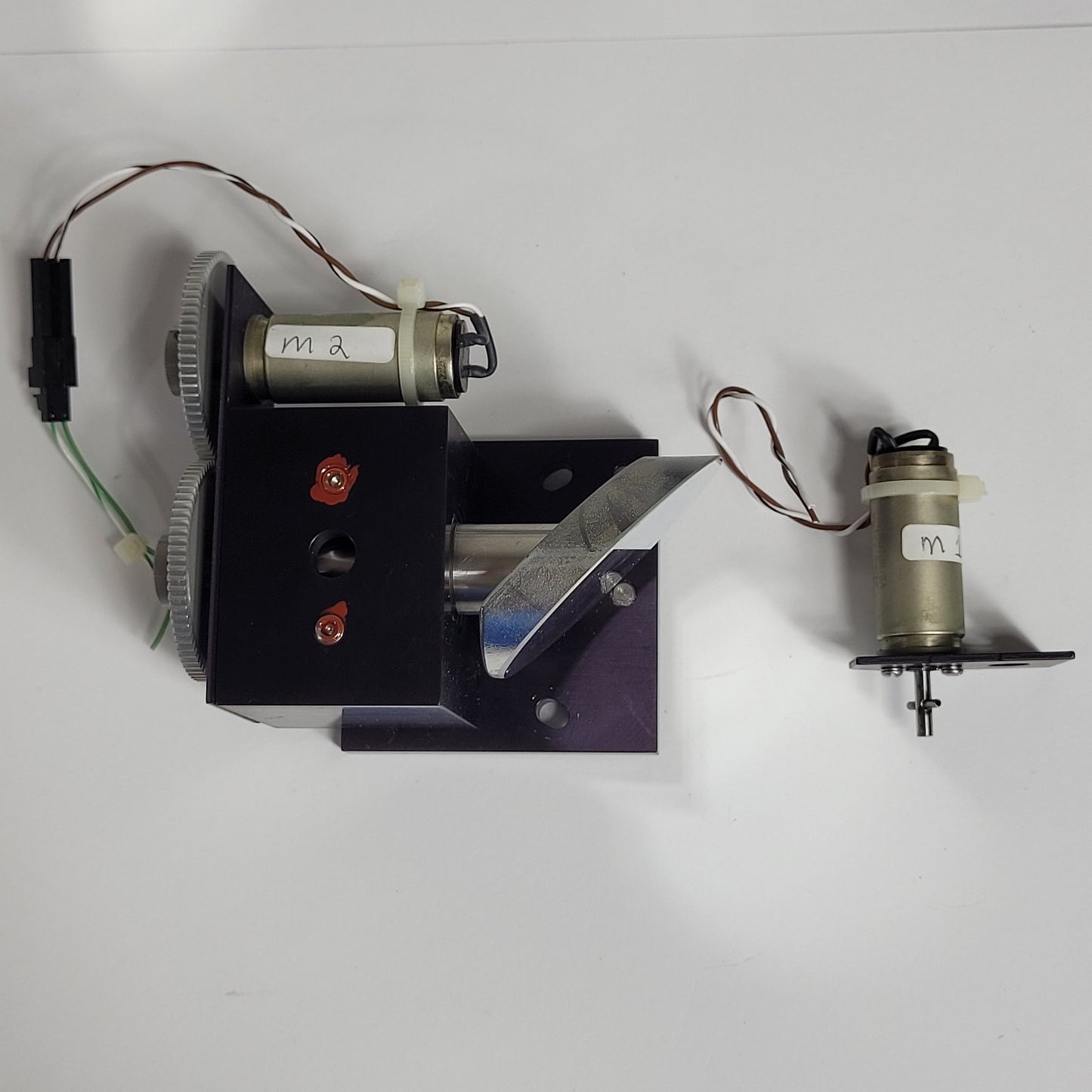 Bio Rad Lot Of Optic Mirrors & Lens For UMA-500 Spectroscopic Microscope