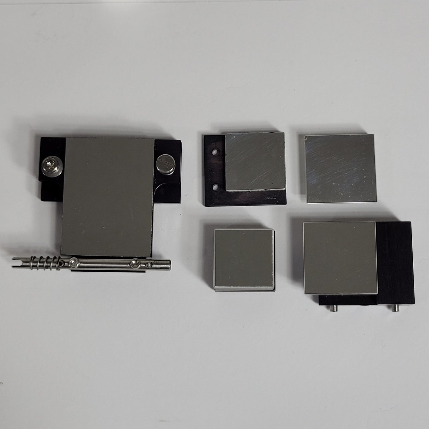 Bio Rad Lot Of Optic Mirrors & Lens For UMA-500 Spectroscopic Microscope