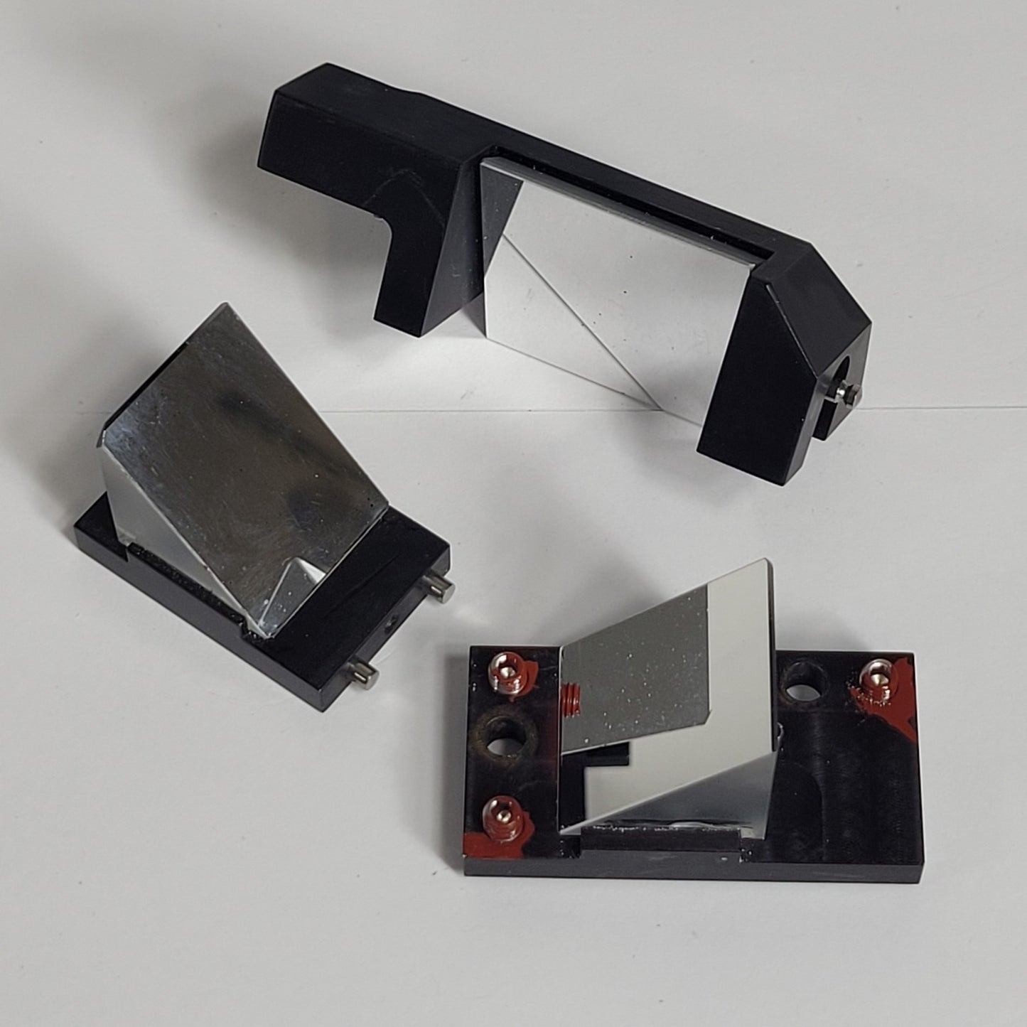 Bio Rad Lot Of Optic Mirrors & Lens For UMA-500 Spectroscopic Microscope
