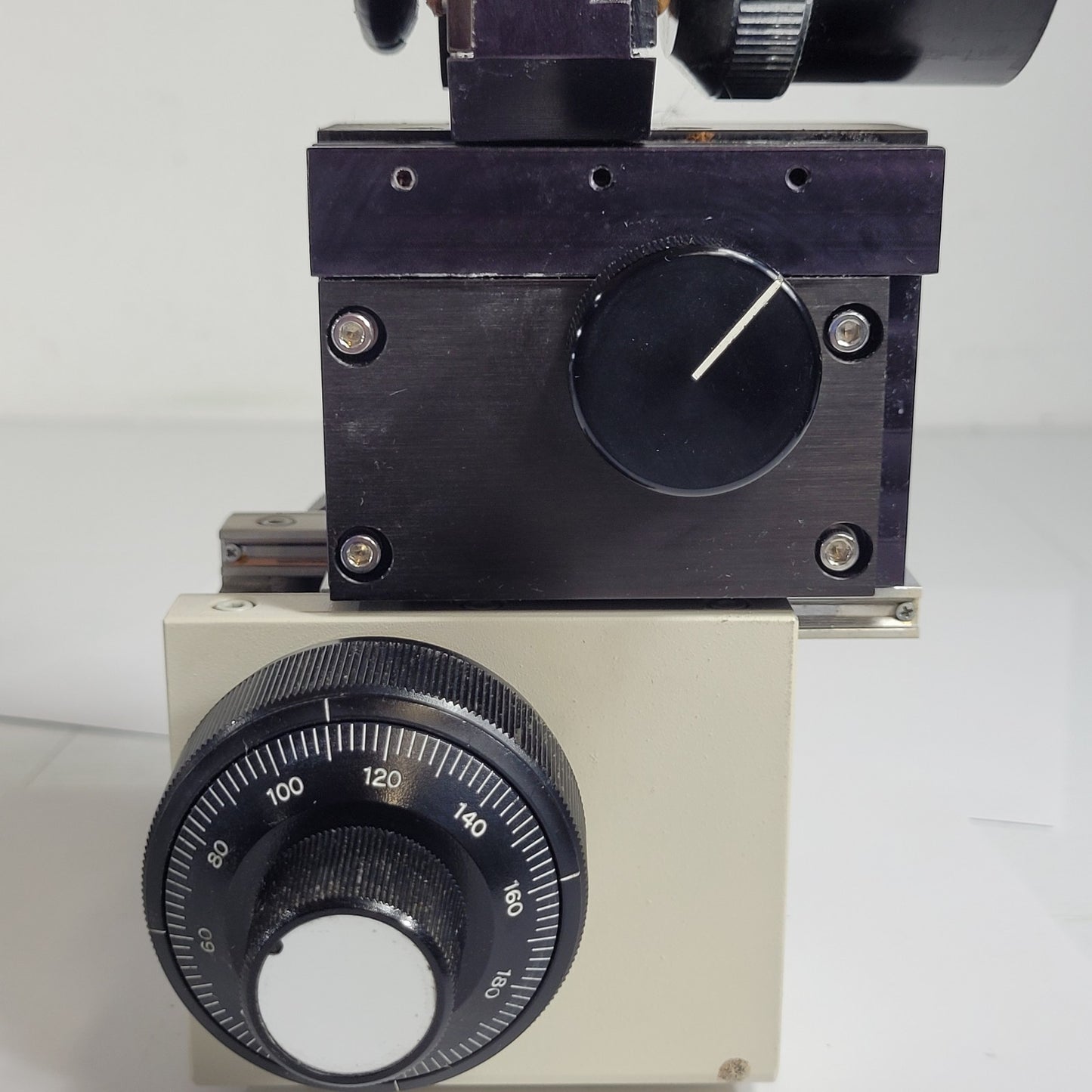 BioRad UMA-500 Spectroscopic Microscope Linear Stage w/ 15X Reflective Objective