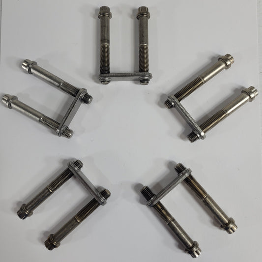 DN75CF 4.62" CF Conflat Hardware Kit 10 Bolts w/ Nuts High Vacuum Seal