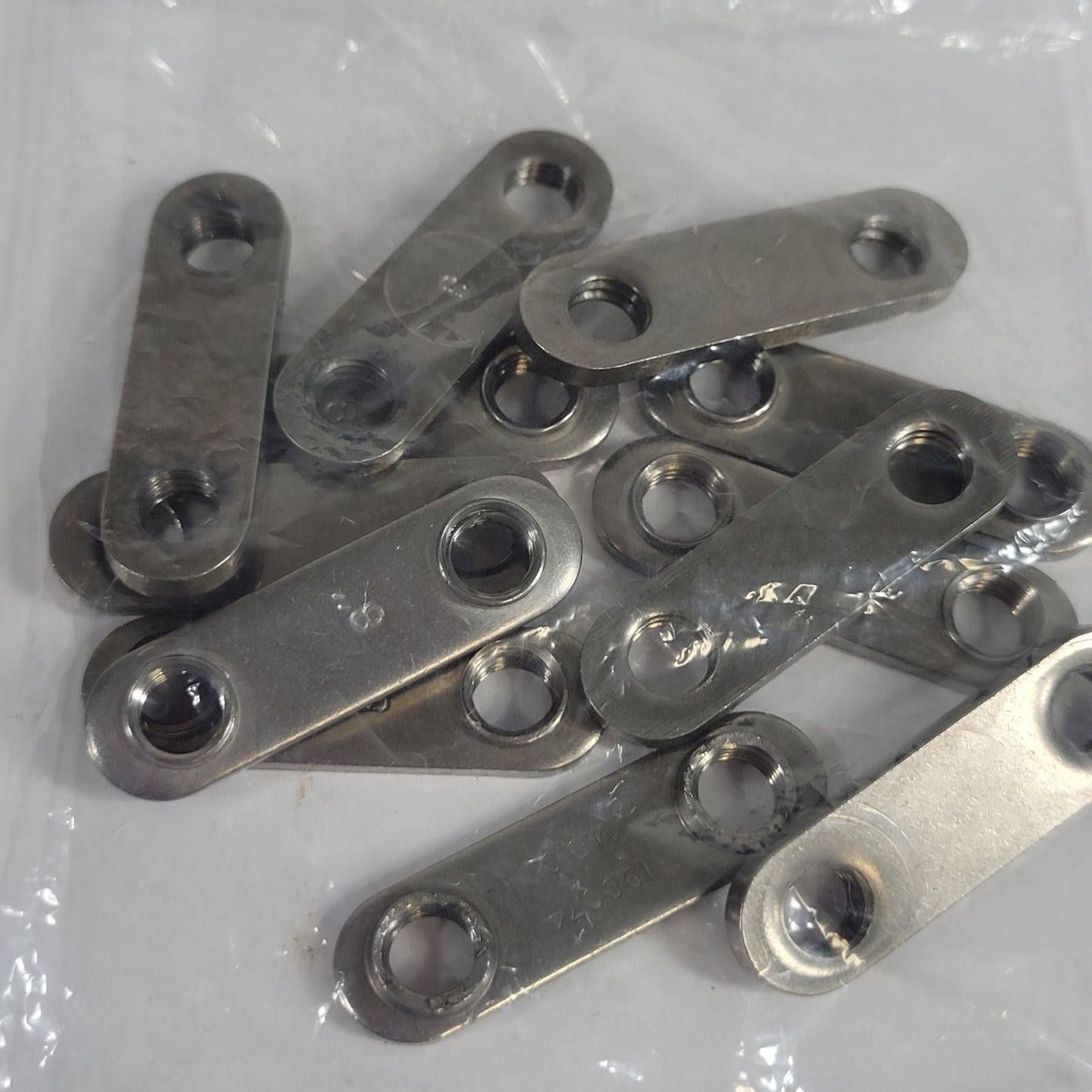 DN160CF 8" CF Bolt Double Nut Set For Conflat Flange (12 Count) High Vacuum SS
