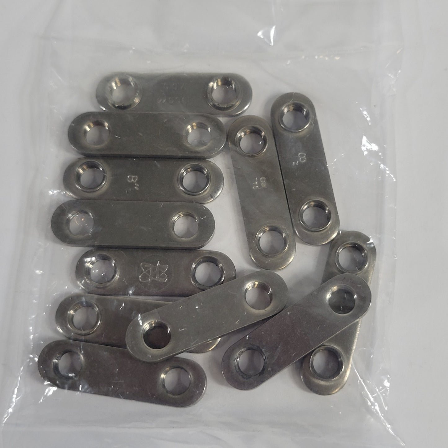 DN160CF 8" CF Bolt Double Nut Set For Conflat Flange (12 Count) High Vacuum SS