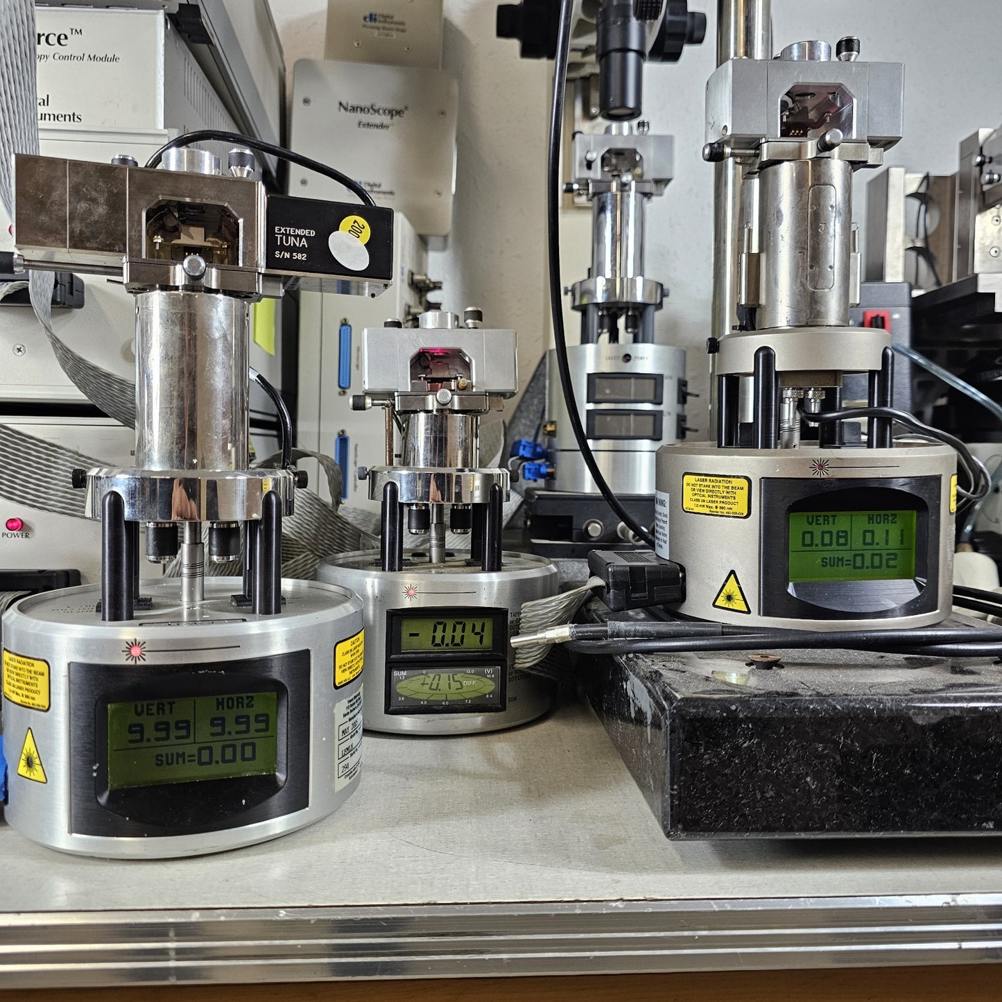 MANY PARTS DI Veeco Bruker AFM MMAFM-2 Bioscope NanoScope IIIa Extended Stages