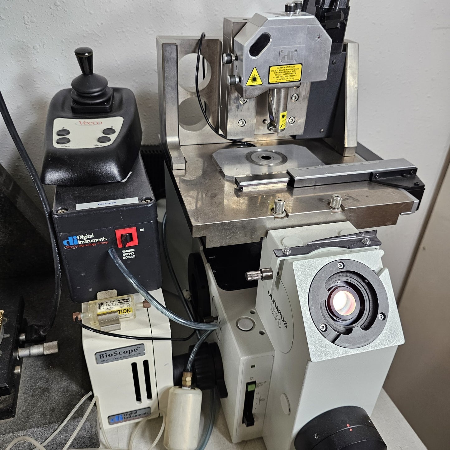 MANY PARTS DI Veeco Bruker AFM MMAFM-2 Bioscope NanoScope IIIa Extended Stages