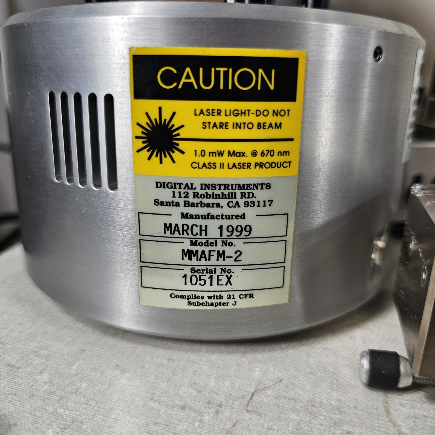 MANY PARTS DI Veeco Bruker AFM MMAFM-2 Bioscope NanoScope IIIa Extended Stages