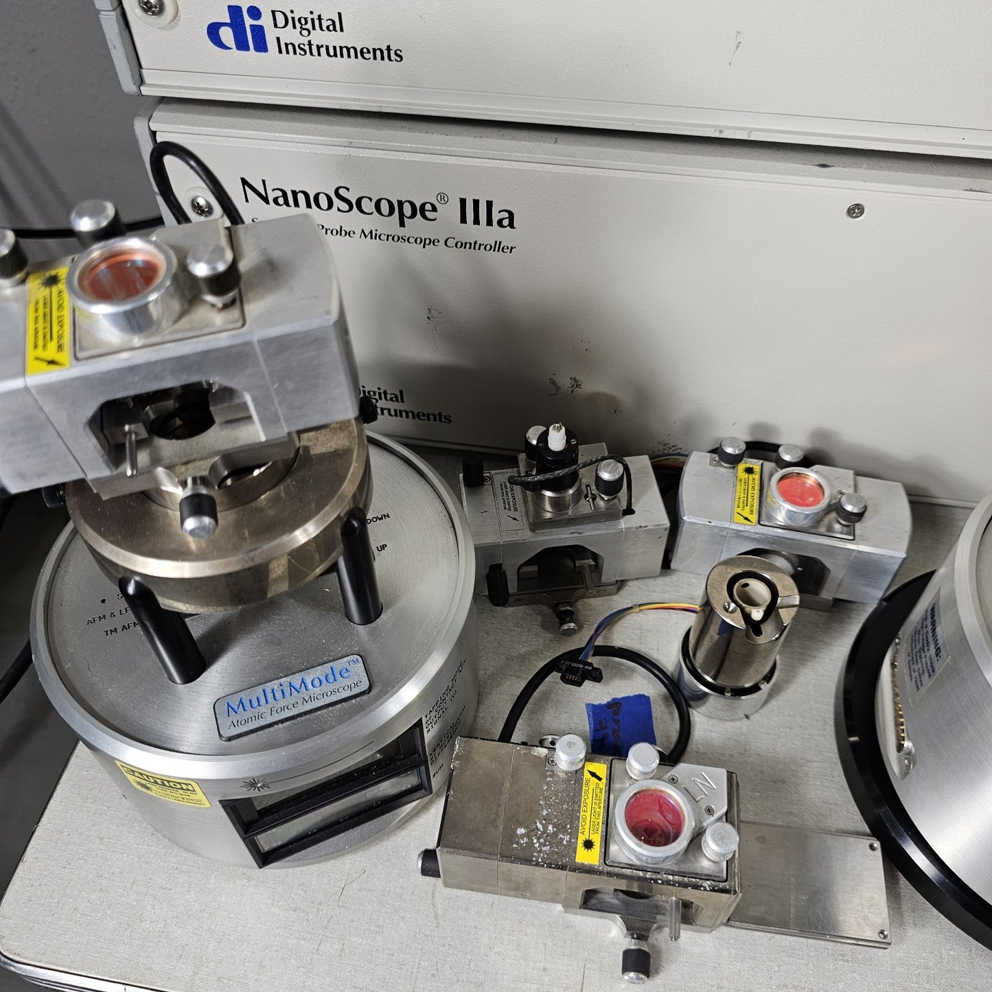 MANY PARTS DI Veeco Bruker AFM MMAFM-2 Bioscope NanoScope IIIa Extended Stages