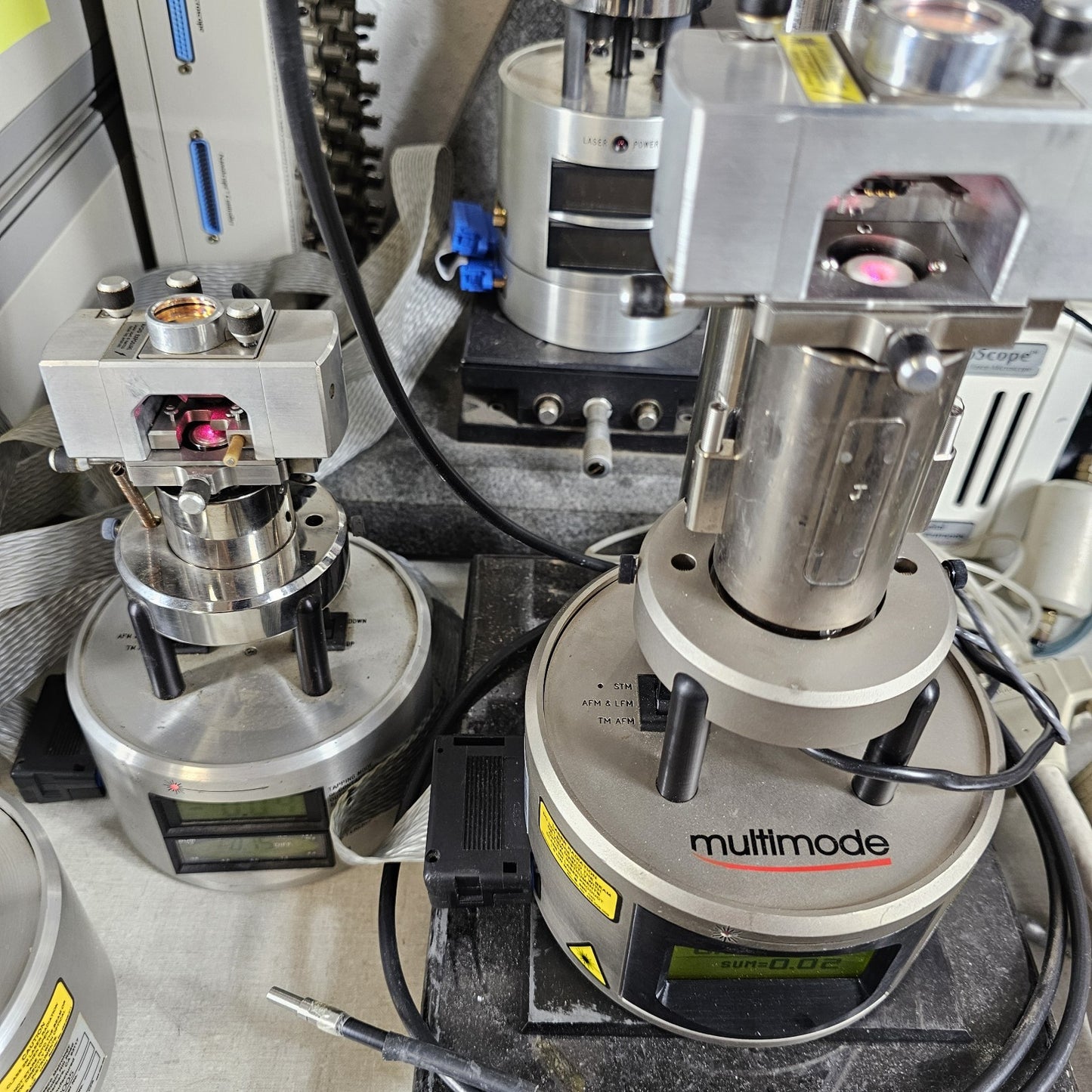 MANY PARTS DI Veeco Bruker AFM MMAFM-2 Bioscope NanoScope IIIa Extended Stages