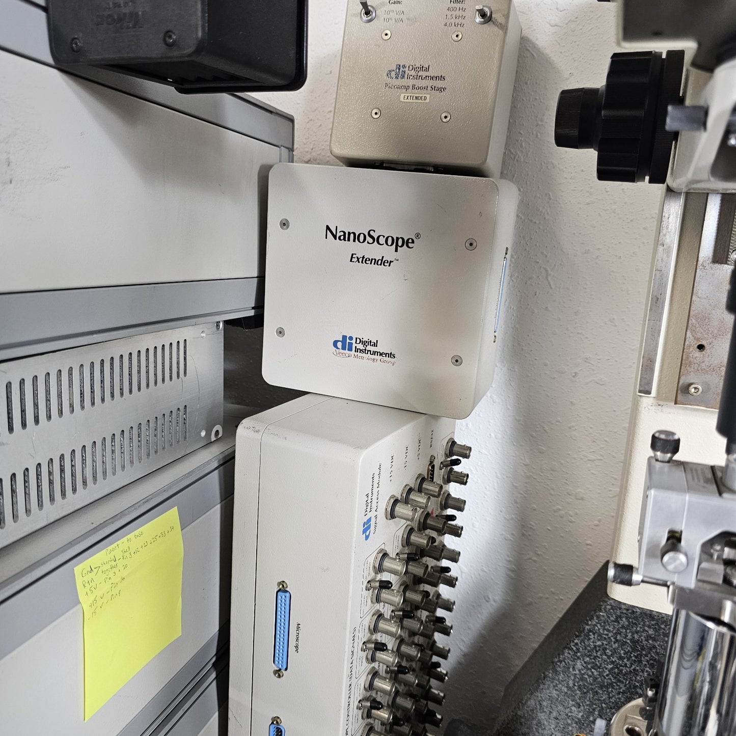 MANY PARTS DI Veeco Bruker AFM MMAFM-2 Bioscope NanoScope IIIa Extended Stages