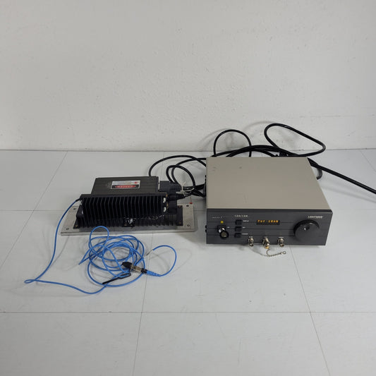 TESTED Lightwave 125 Diode Power Supply w/ 125-1319-100 IR Laser Head 1319nm