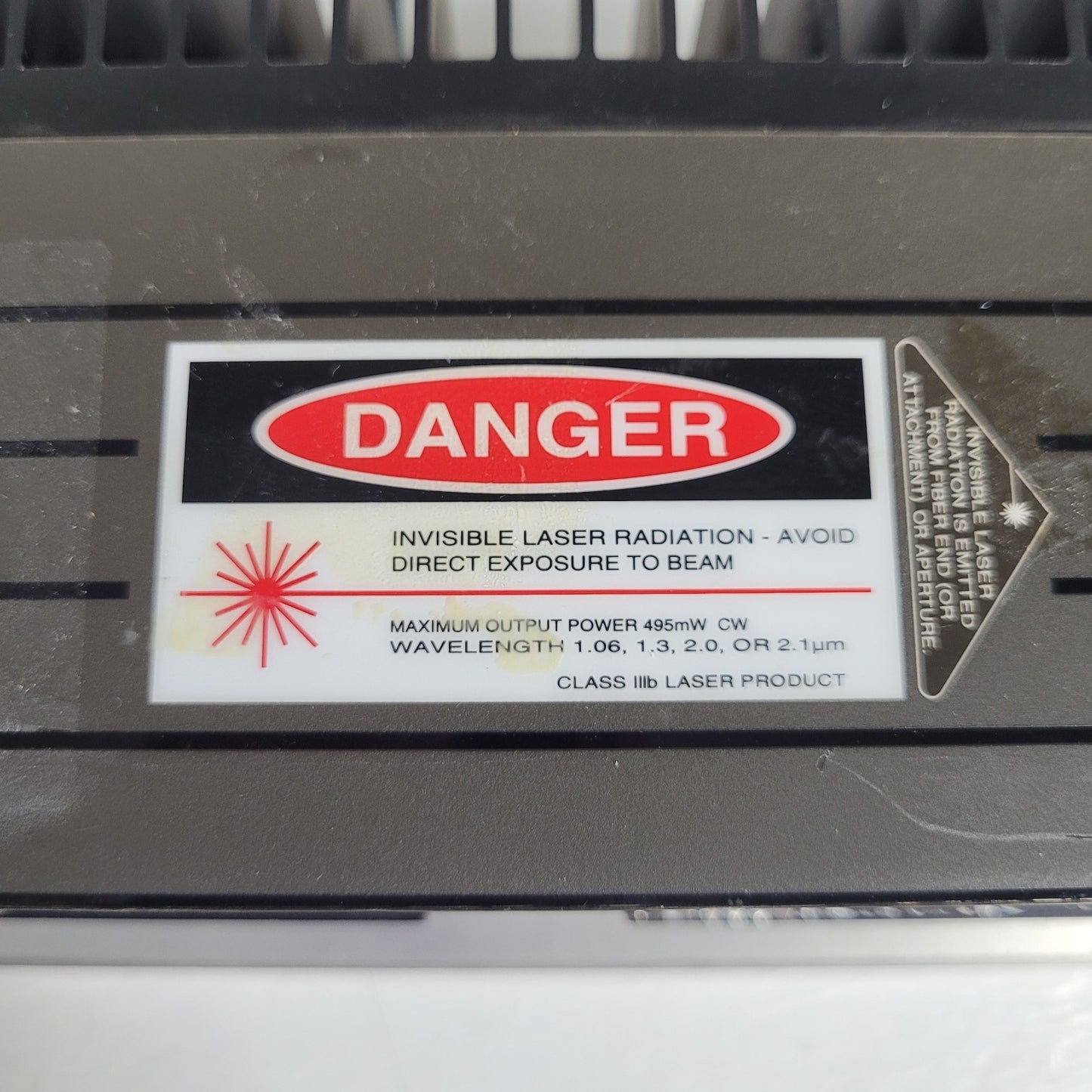 TESTED Lightwave 125 Diode Power Supply w/ 125-1319-100 IR Laser Head 1319nm