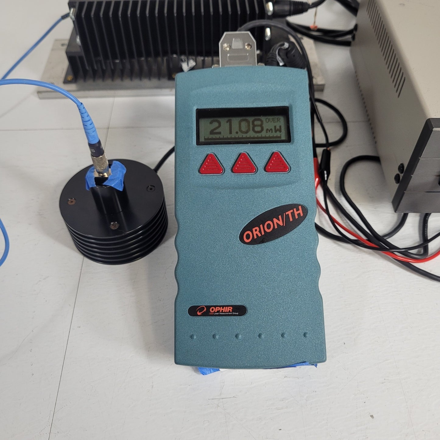 TESTED Lightwave 125 Diode Power Supply w/ 125-1319-100 IR Laser Head 1319nm
