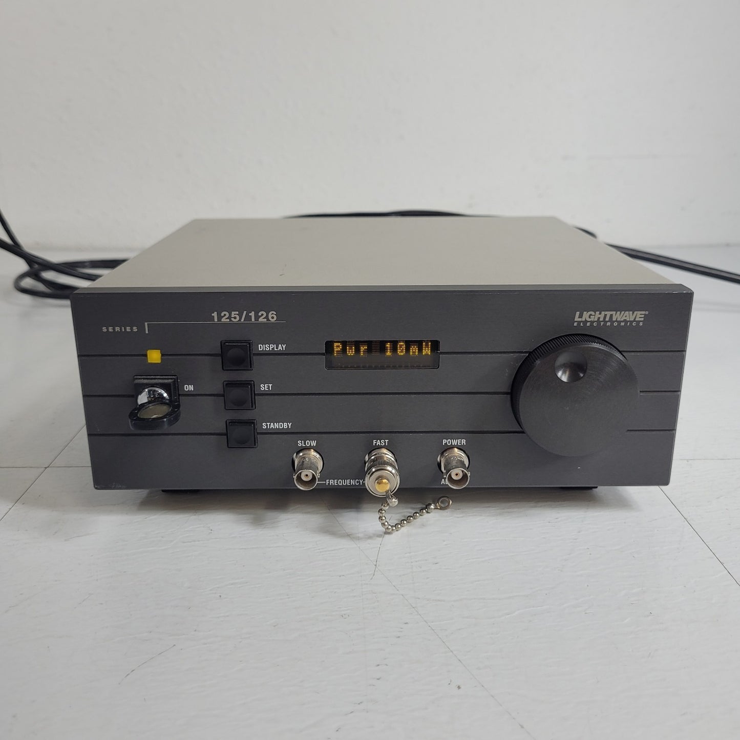 TESTED Lightwave 125 Diode Power Supply w/ 125-1319-100 IR Laser Head 1319nm