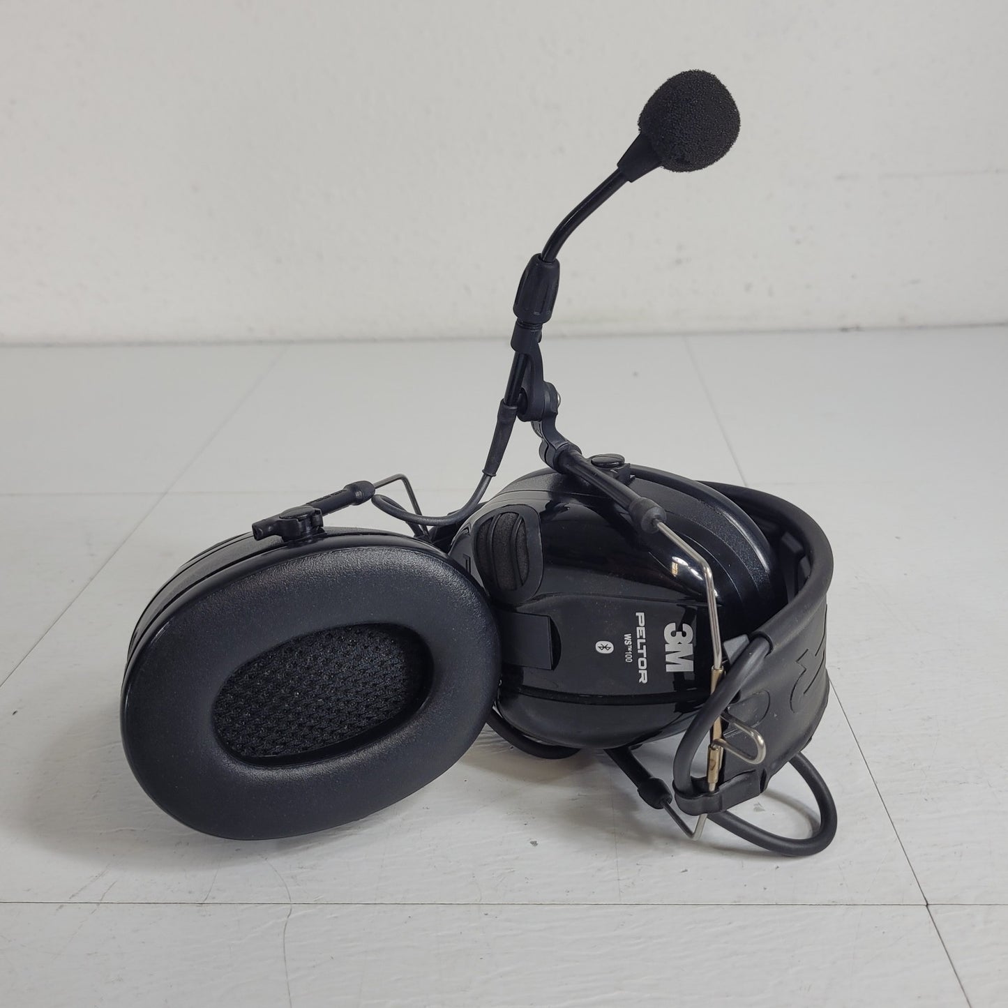 3M Peltor WS100 Bluetooth Tactical Sport/Work Headphones w/ Mic and Helmet Clip