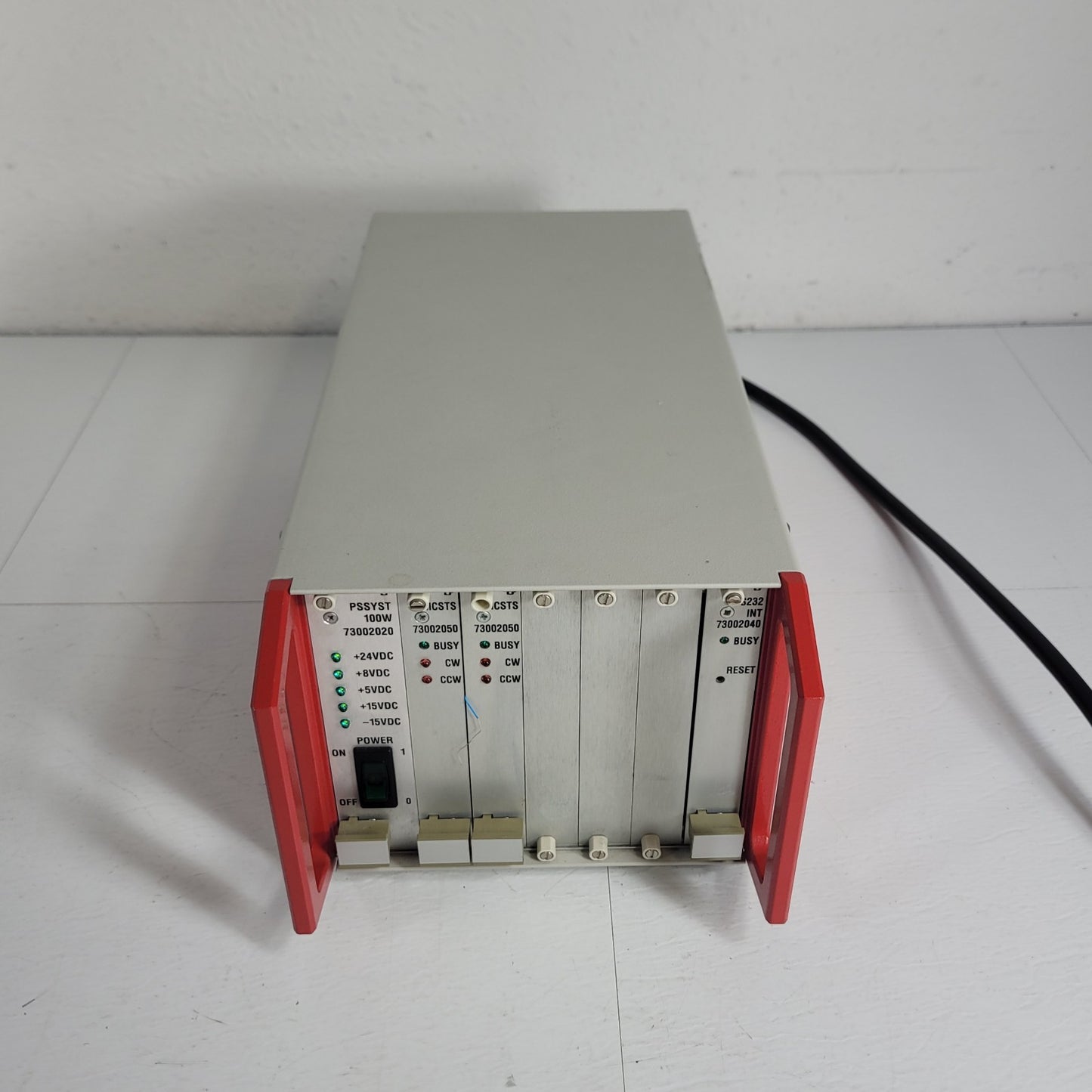 Ludl Electronics MAC 2002 Microscope XY Stage Controller w Backplane Modules LEP