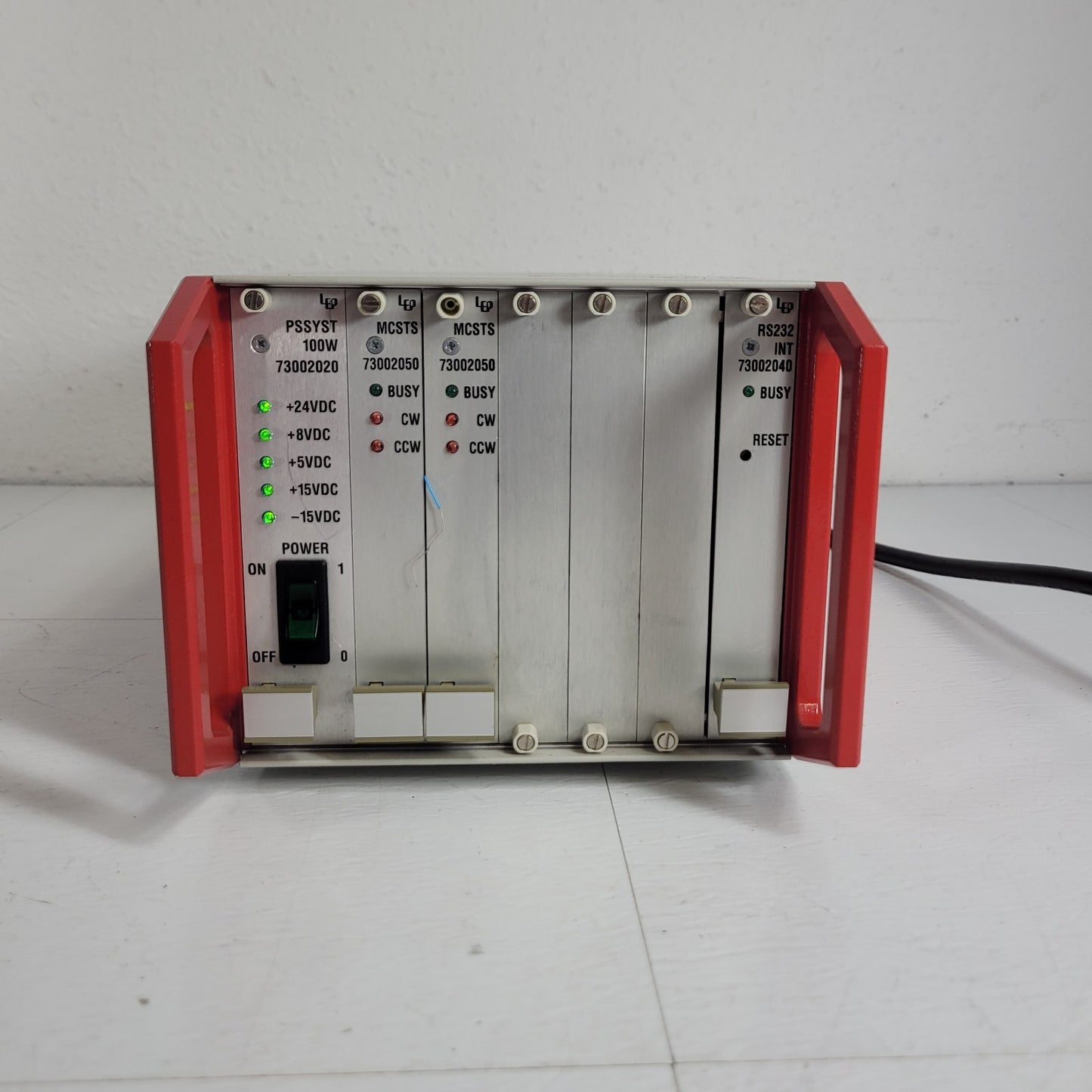 Ludl Electronics MAC 2002 Microscope XY Stage Controller w Backplane Modules LEP