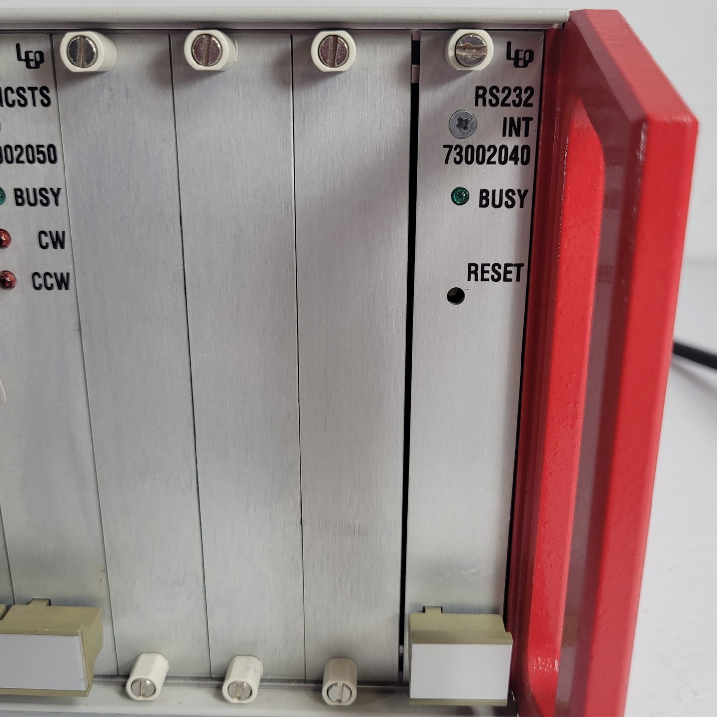 Ludl Electronics MAC 2002 Microscope XY Stage Controller w Backplane Modules LEP