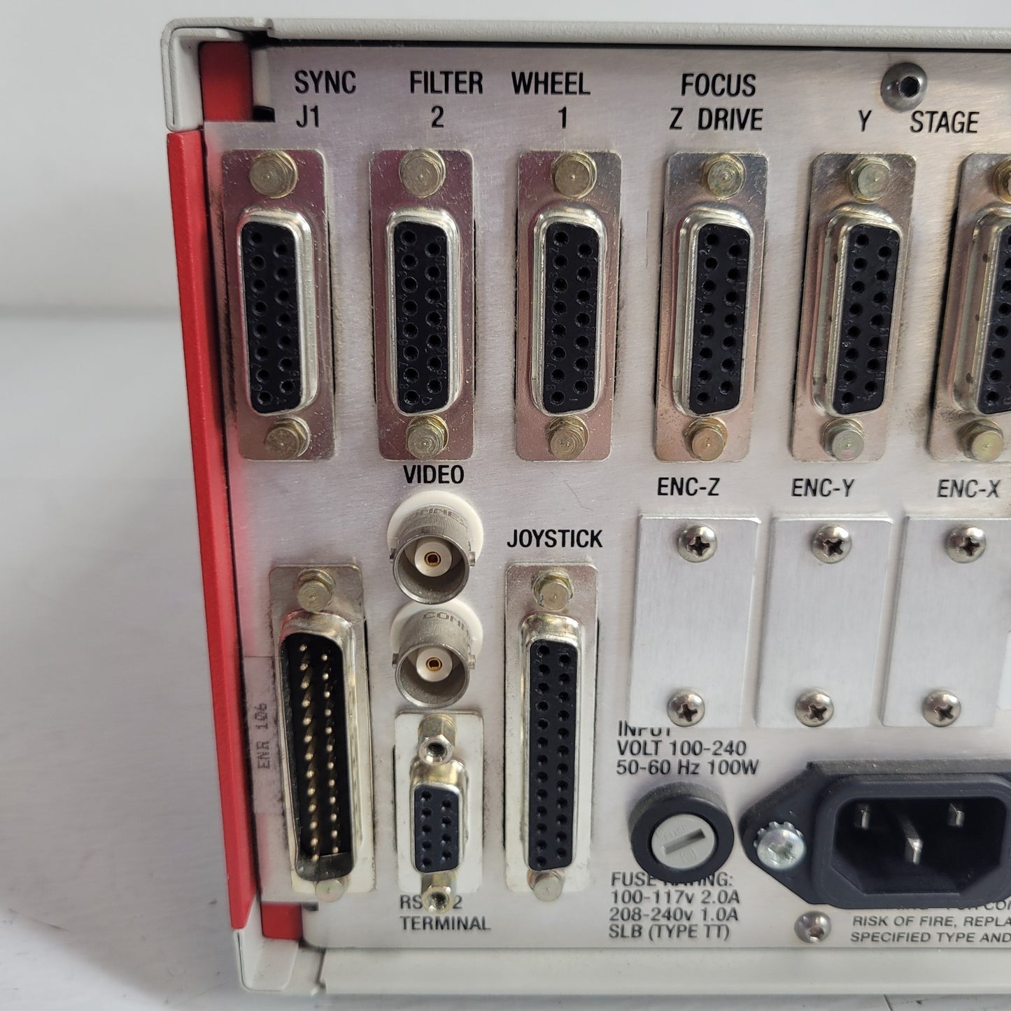 Ludl Electronics MAC 2002 Microscope XY Stage Controller w Backplane Modules LEP