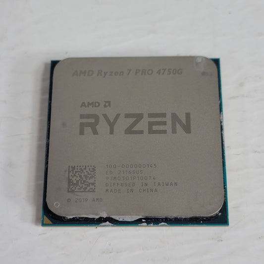 AMD Ryzen 7 Pro 4750G 8 Core Processor w/ Simultaneous Multithreading AM4 CPU
