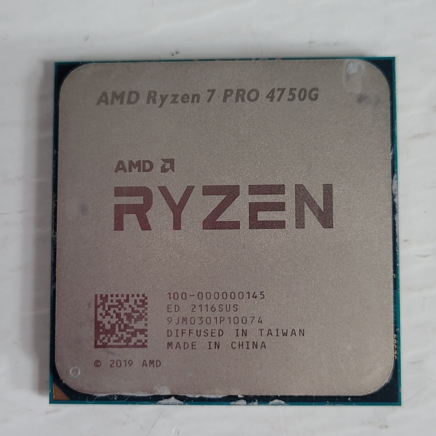 AMD Ryzen 7 Pro 4750G 8 Core Processor w/ Simultaneous Multithreading AM4 CPU