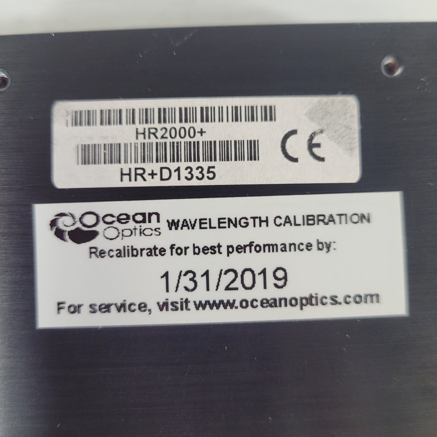 TESTED Ocean Optics HR2000+ High Resolution UV Fiber Optic Spectrometer USB