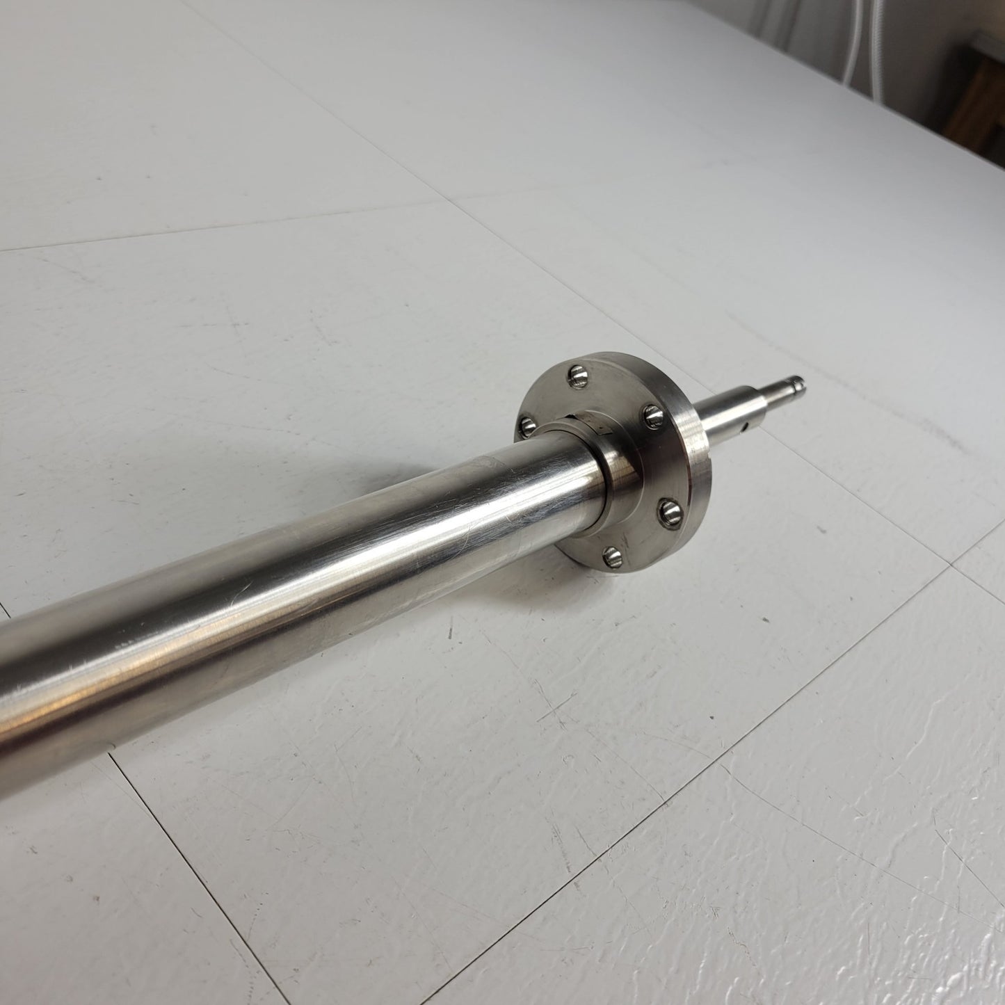 Riber TLTM 500 High Vacuum Sample 2.75" CF DN35CF Linear Feedthrough 18" Stroke