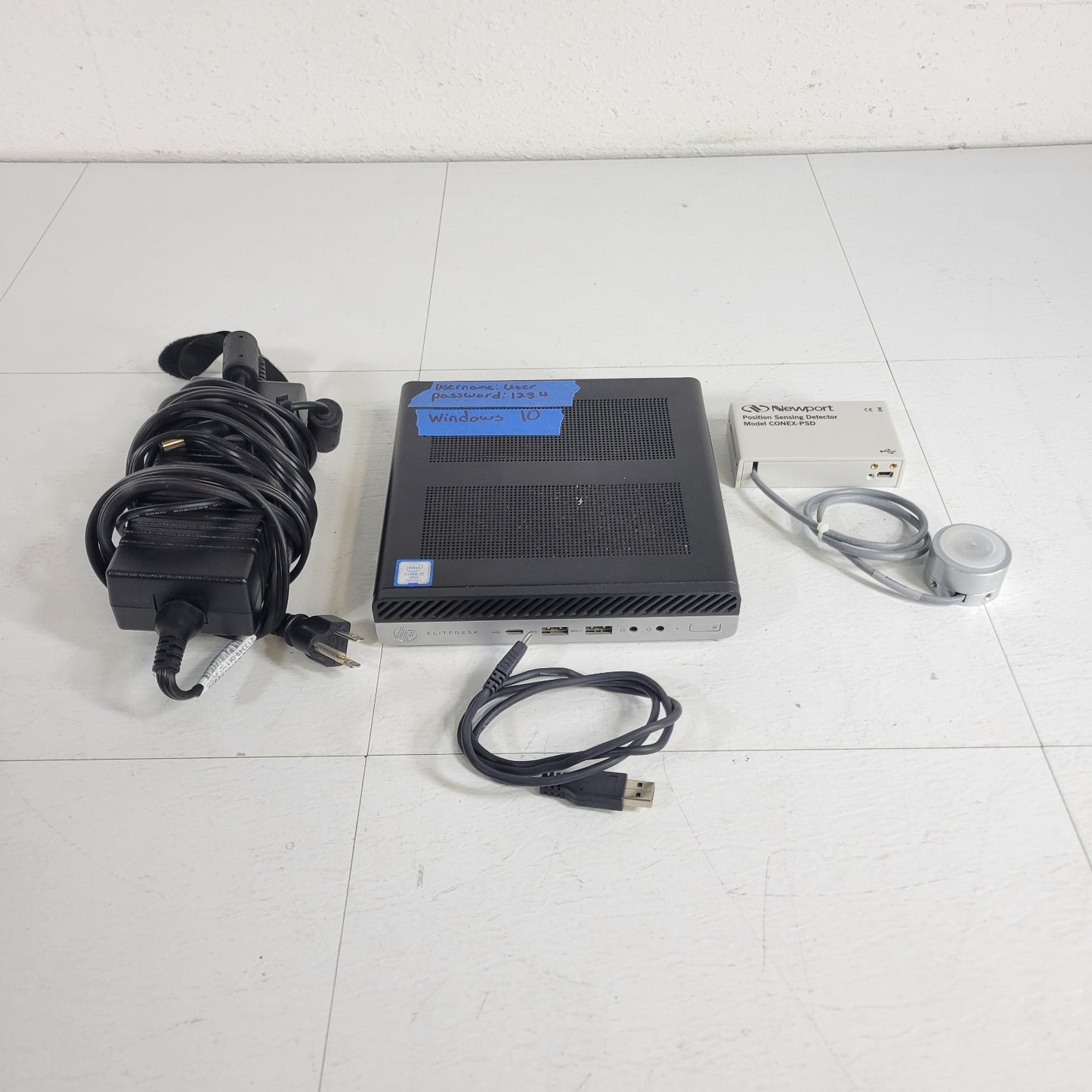 Newport CONEX-PSD10 Optical Beam Position Detector Laser XY Stabilization Sensor