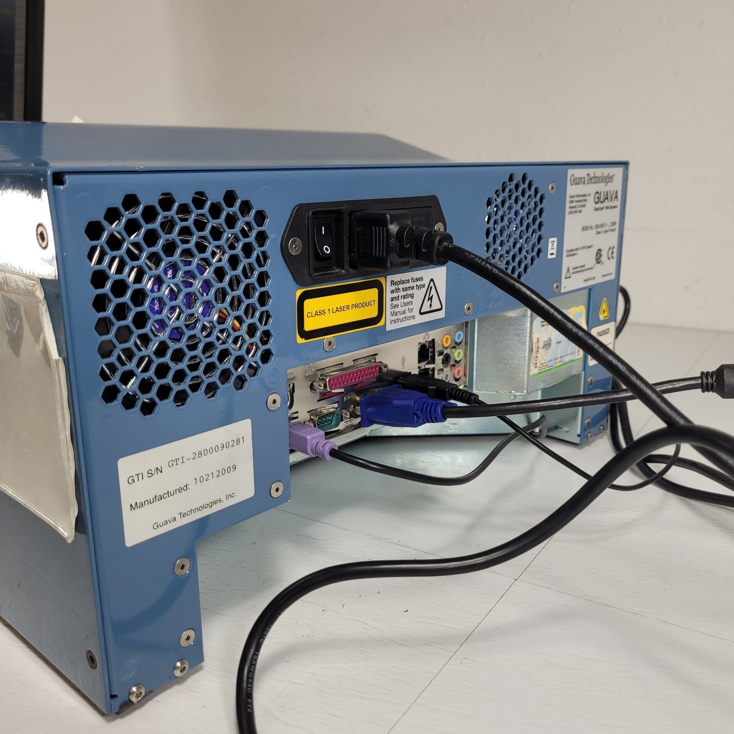 Guava EasyCyte Mini Flow Cytometer Millipore Desktop Cell Analysis w CytoSoft PC