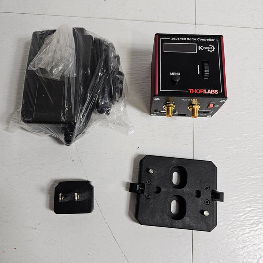 ThorLabs KDC101 K-CUBE Brushed DC Servo Motor Driver Controller & Baseplate