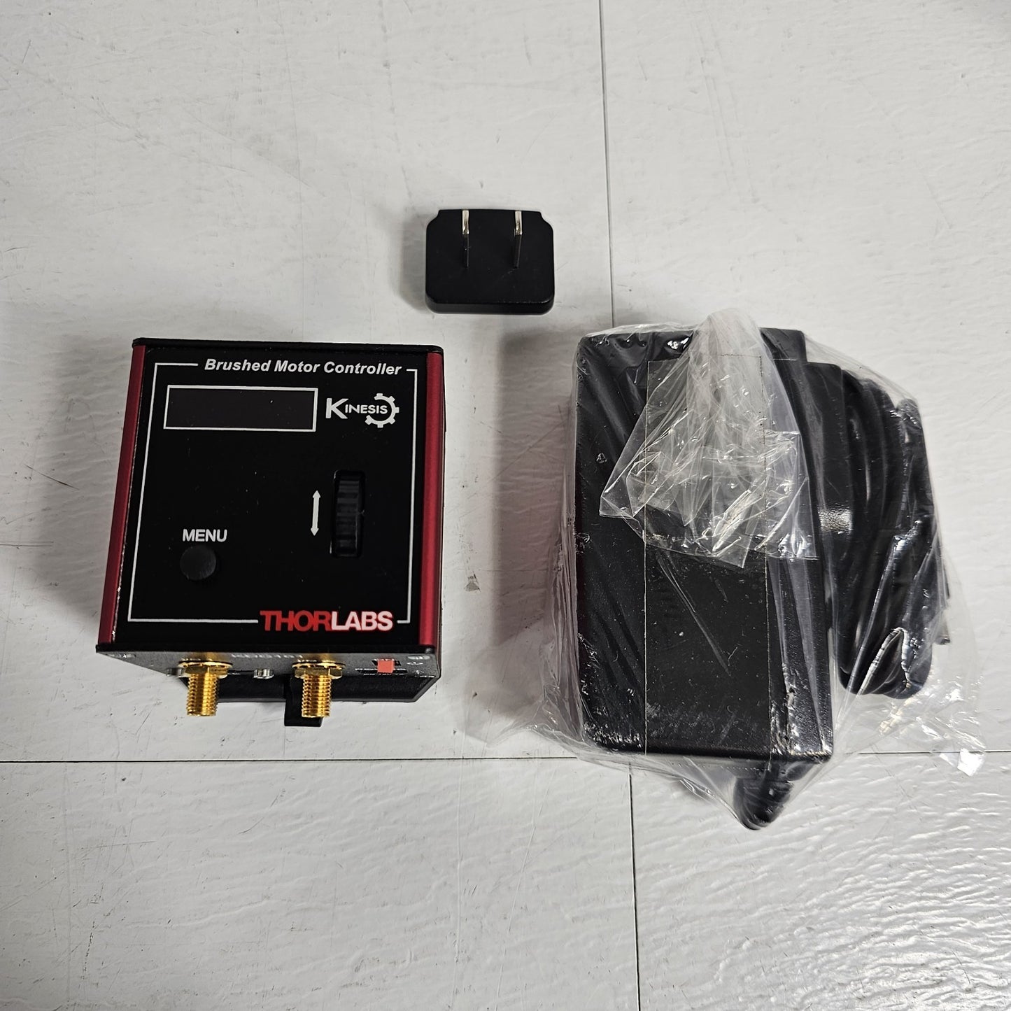 ThorLabs KDC101 K-CUBE Brushed DC Servo Motor Driver Controller & Baseplate