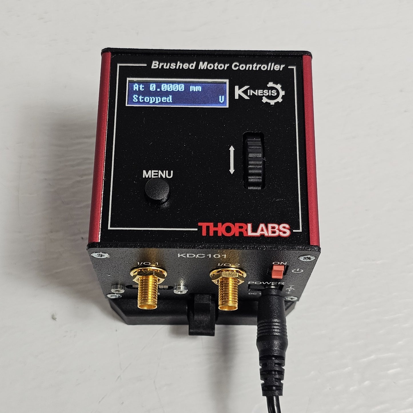 ThorLabs KDC101 K-CUBE Brushed DC Servo Motor Driver Controller & Baseplate