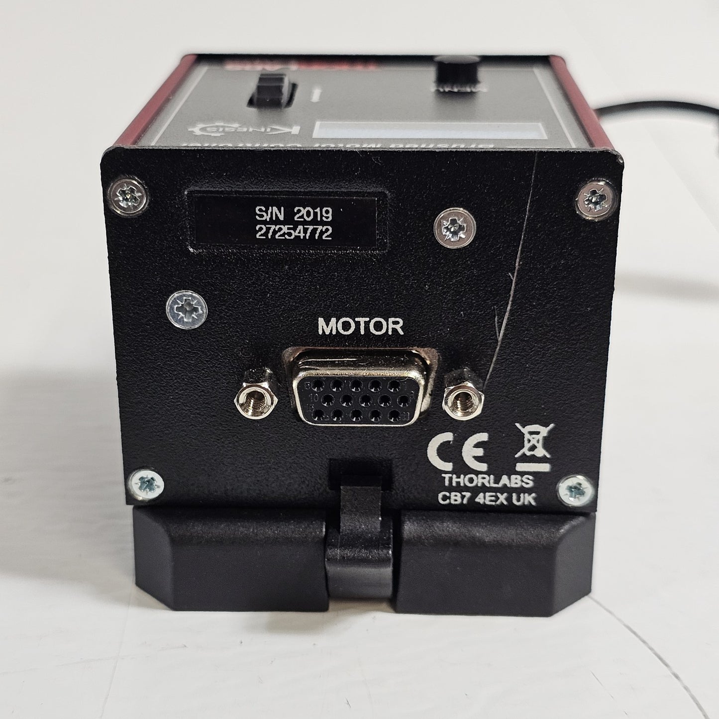 ThorLabs KDC101 K-CUBE Brushed DC Servo Motor Driver Controller & Baseplate