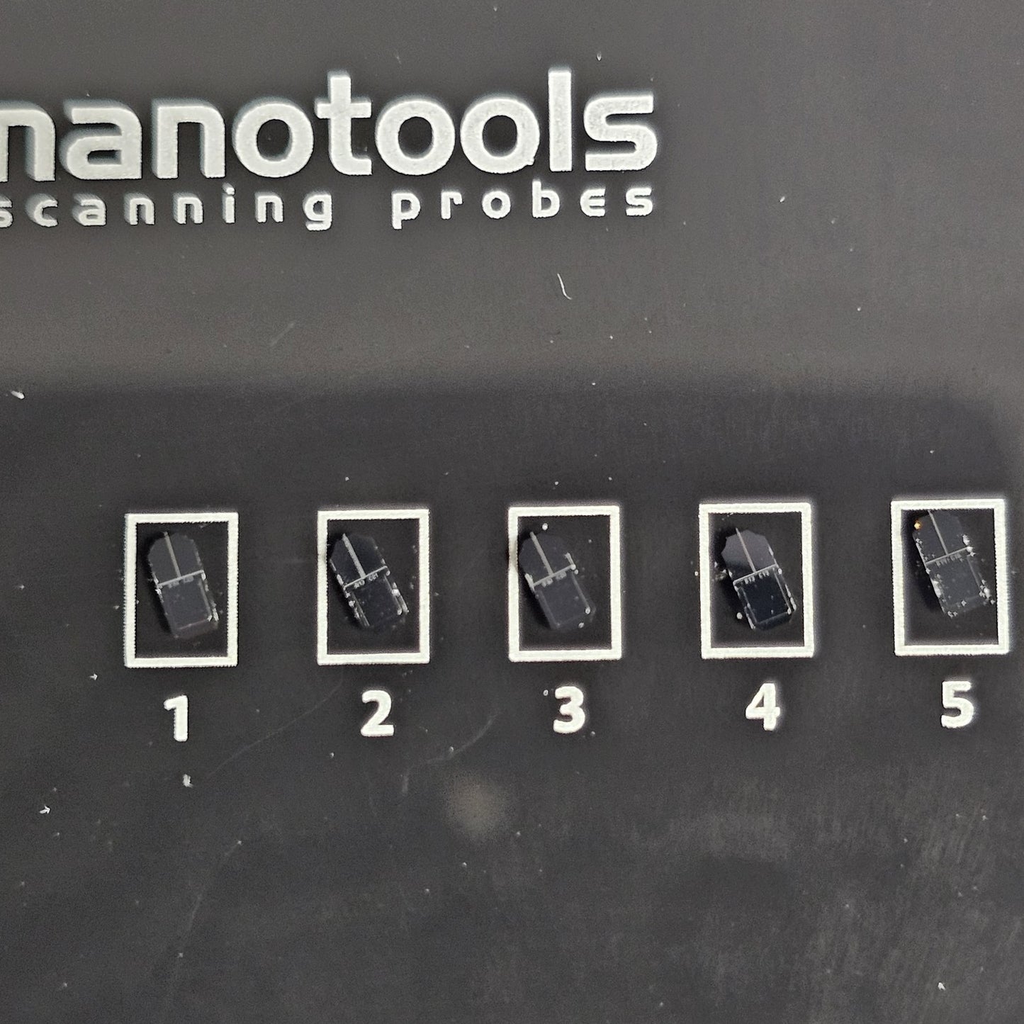 *Pack Of 5* NanoTools Non Contact Carbon Tip SPM Sensor 330kHz AFM Probe B500 NC