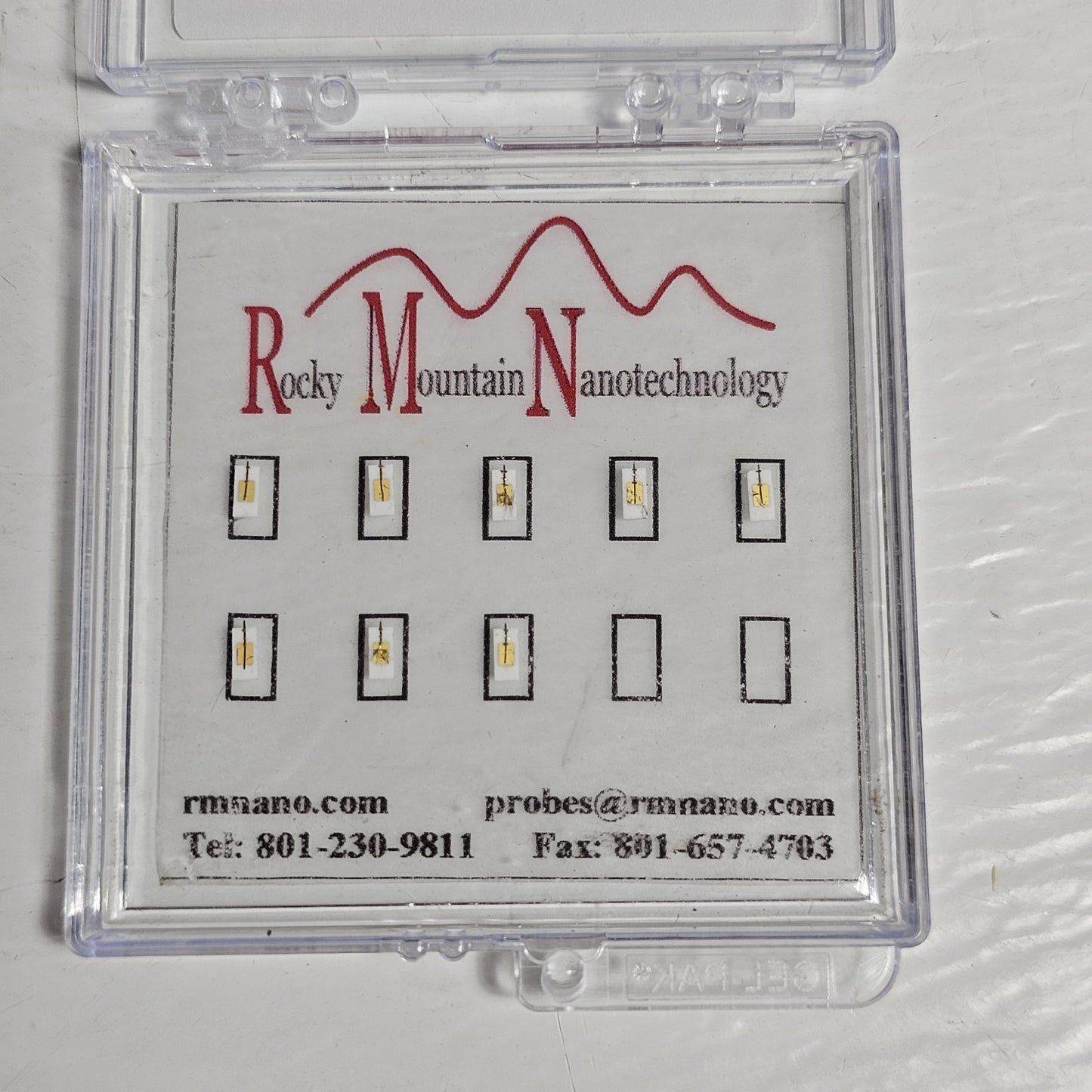 *Pack Of 8* RMNano 25Pt400B Platinum Tip SPM Sensor 330kHz cAFM TUNA SCM Probe