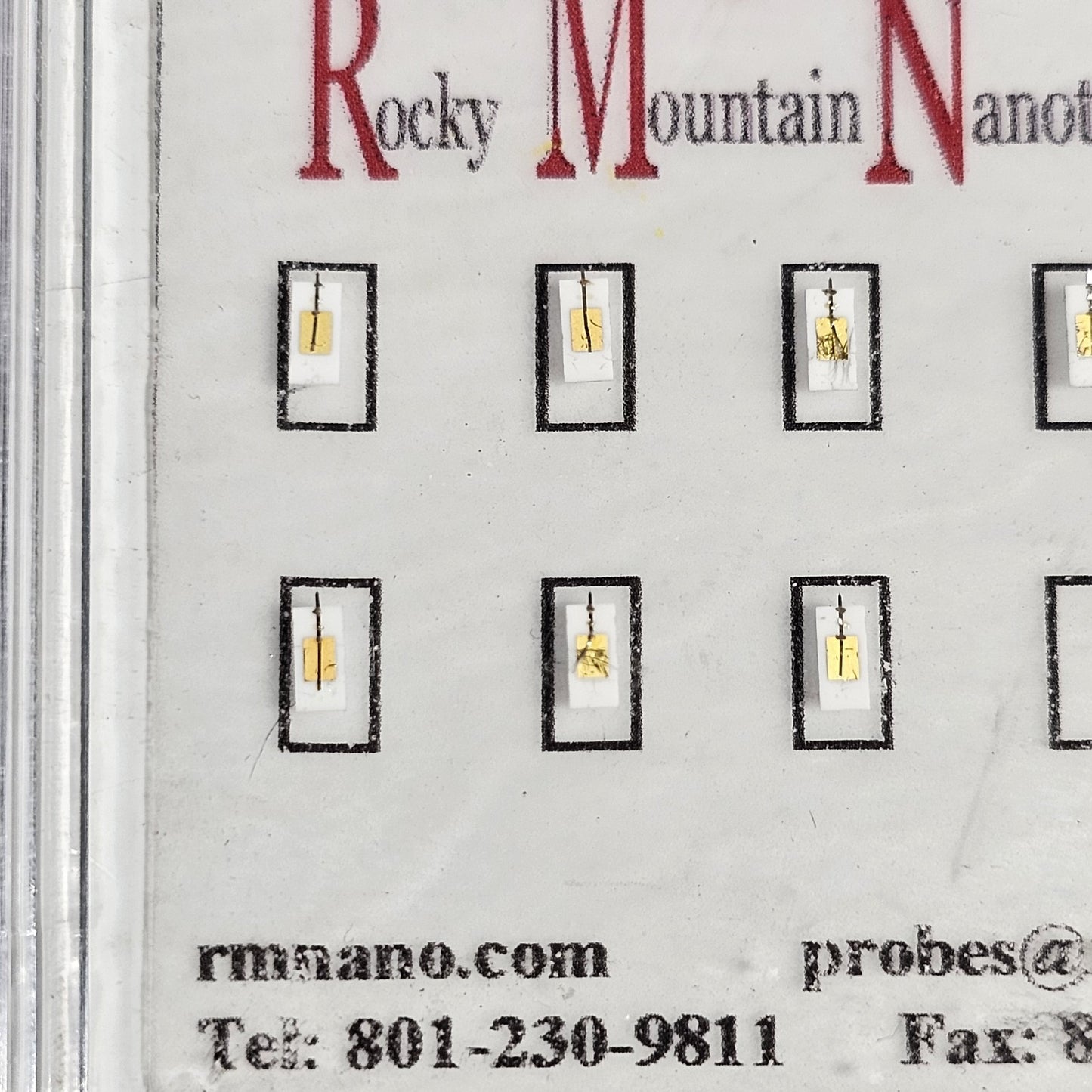*Pack Of 8* RMNano 25Pt400B Platinum Tip SPM Sensor 330kHz cAFM TUNA SCM Probe