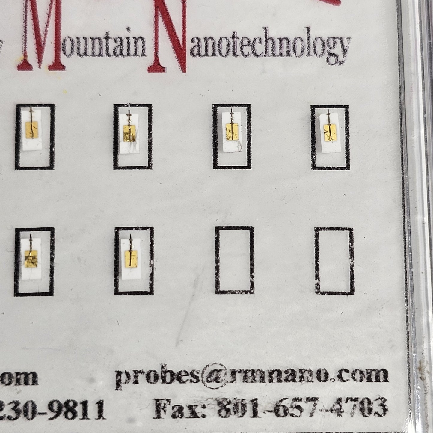 *Pack Of 8* RMNano 25Pt400B Platinum Tip SPM Sensor 330kHz cAFM TUNA SCM Probe