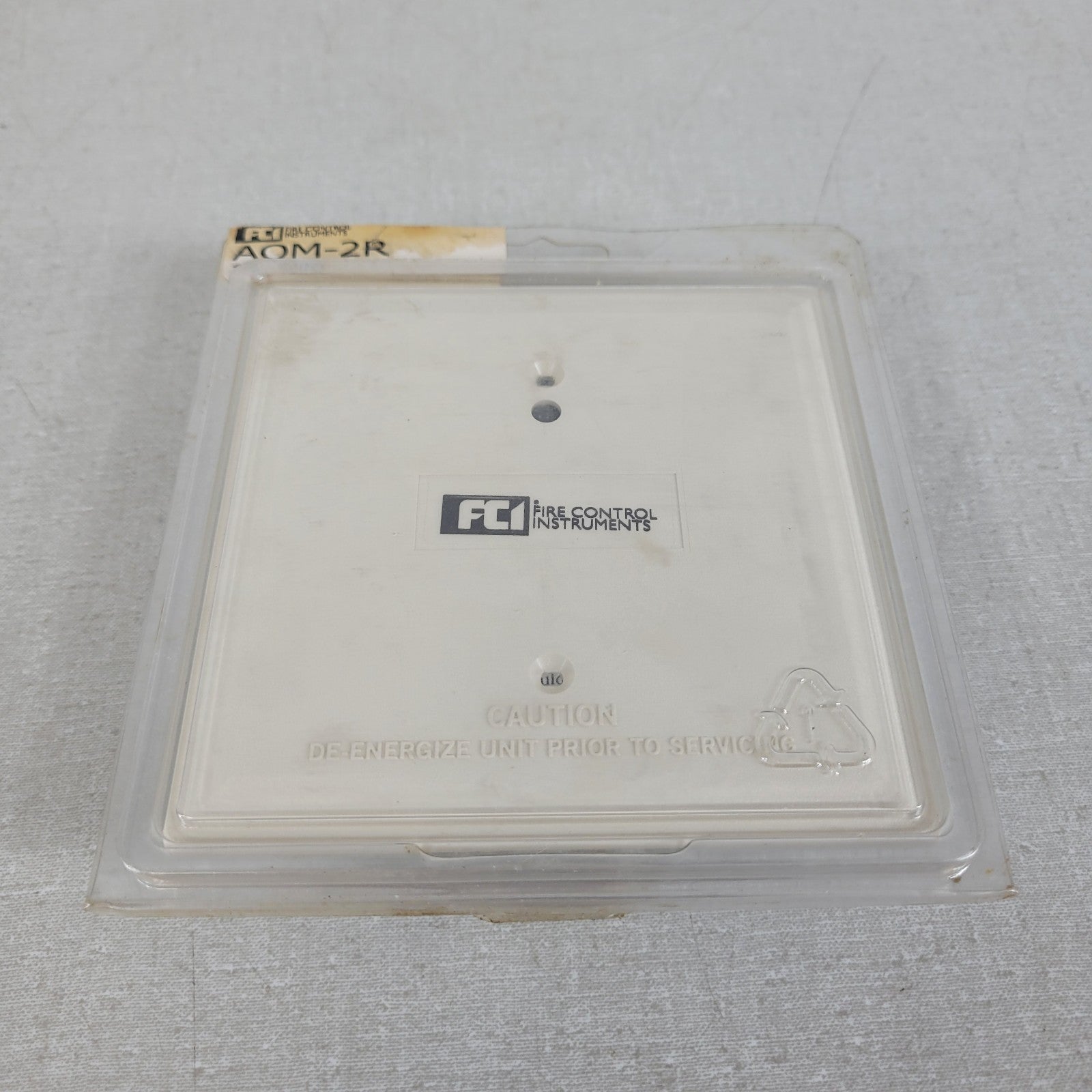 FCI Gamewell AOM-2R Addressable Output Relay Control Module Fire Panne ...