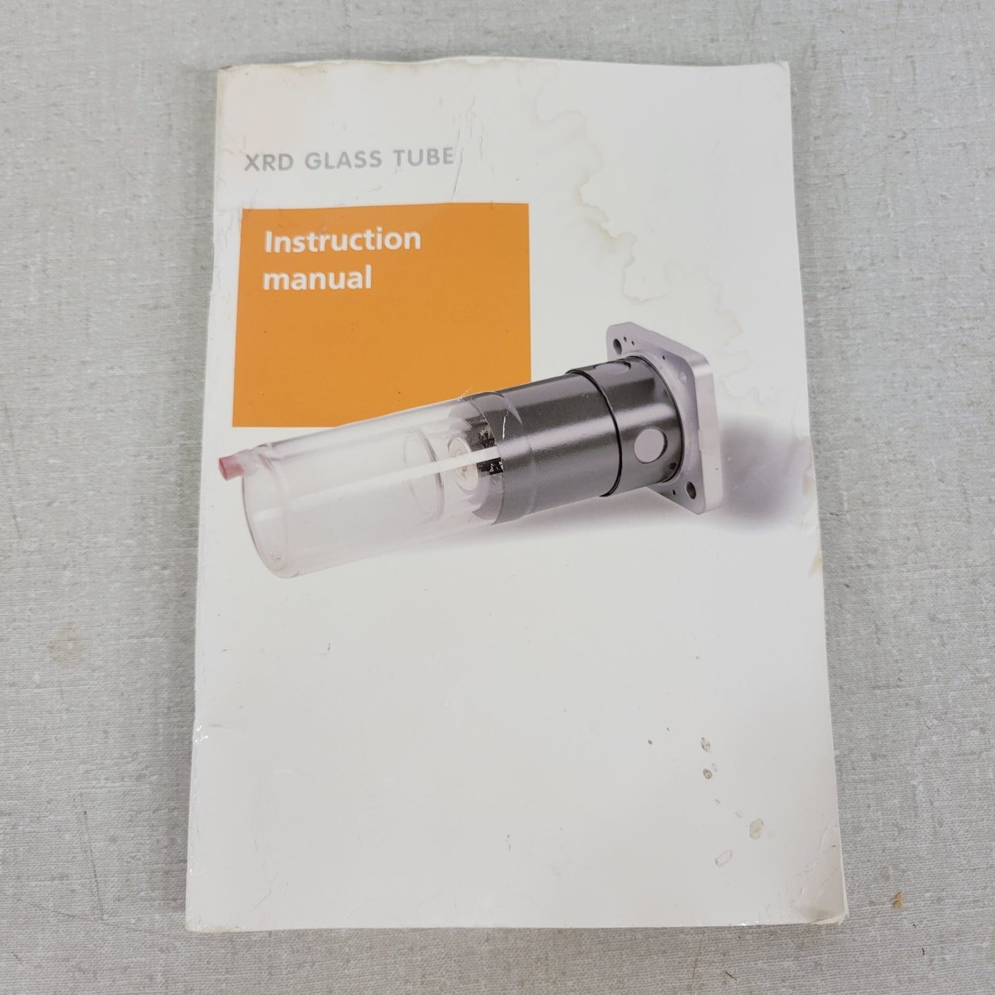 Malvern Panalytical XRD Long Fine Diffraction C-Tech Glass Tube W2200 w/ Manual