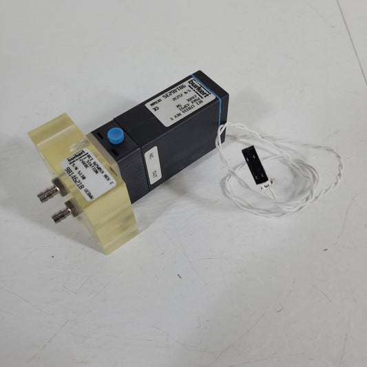Burkert 178334 Solenoid Valve 625059 Manifold 24VDC 5W 43psi Max NC Operation