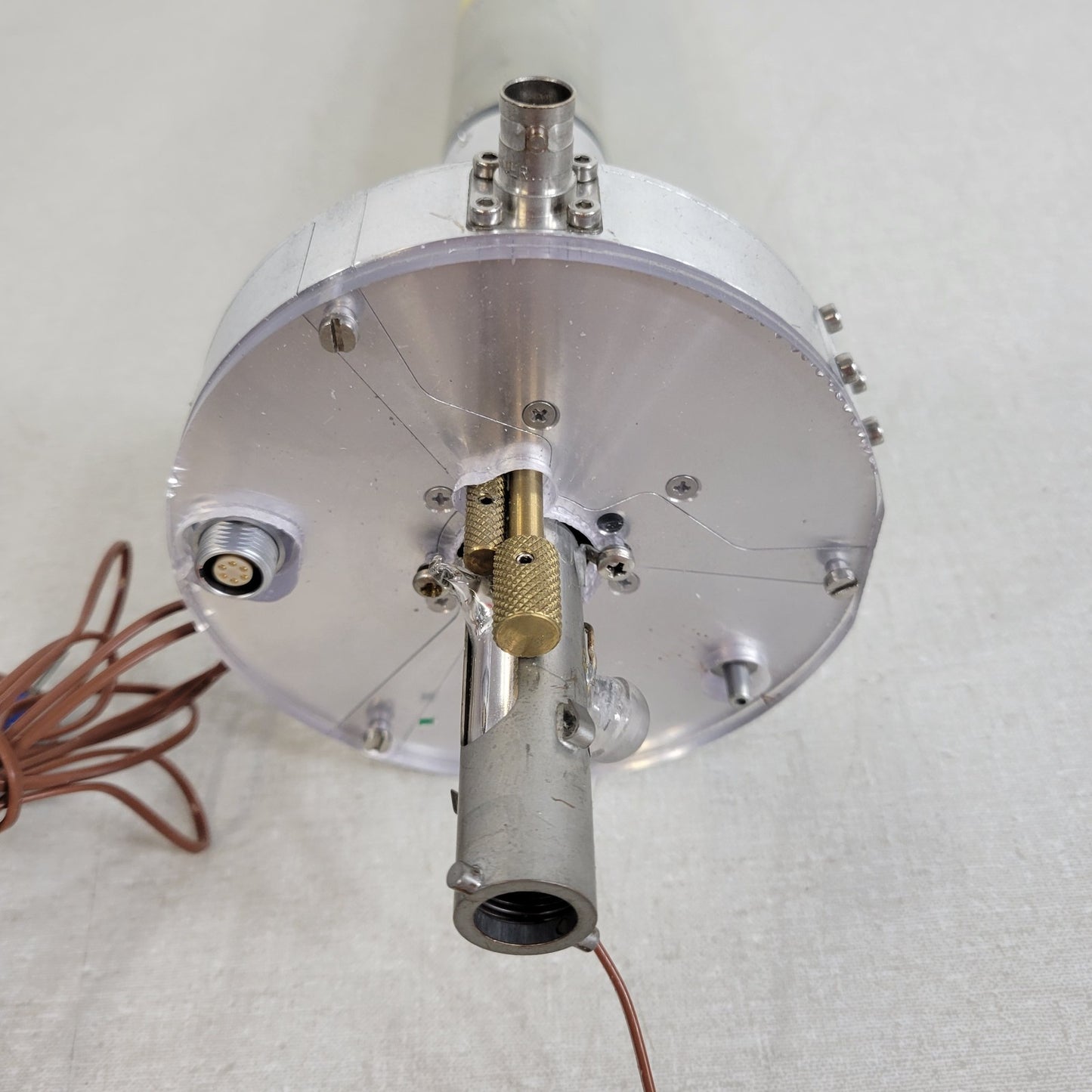 R1 MM 400SAW 50-12-1055 Static Angle Wideline NMR Probe Transducer 400 MHz