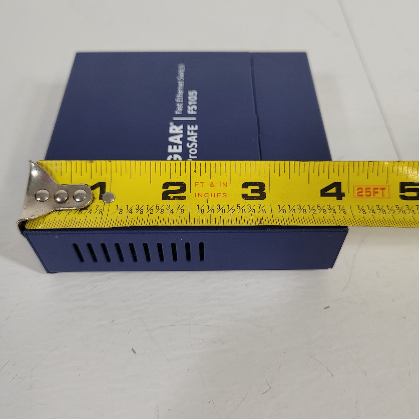 Tested Working Netgear FS105 Prosafe 5 Port Unmanaged Ethernet Switch 12V 0.5A
