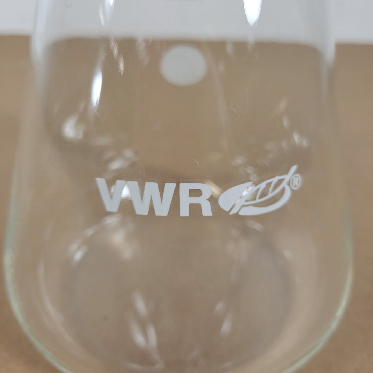 VWR 1000mL 1L Borosilicate Glass Filtering Flask w/ Sidearm Hose Connection