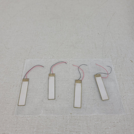 *Lot of 4* PiezoDrive BA4510 Piezoelectric 1mm Bender ±100V Resonance 170Hz