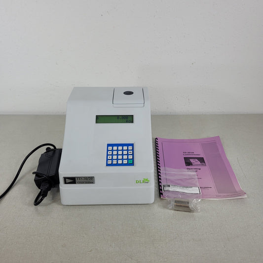 TESTED Turner Designs TD-20/20 Luminometer w/ Manual and 2020-220 2x Microfuge