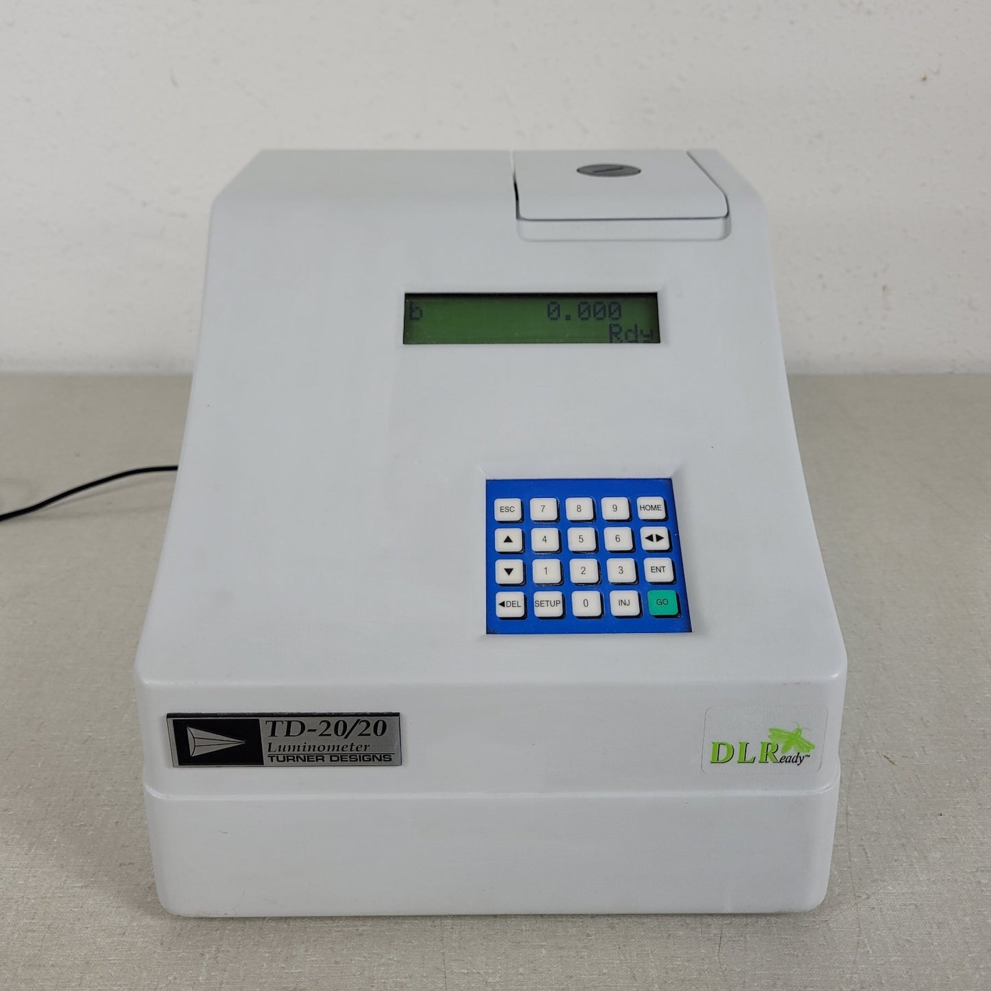 TESTED Turner Designs TD-20/20 Luminometer w/ Manual and 2020-220 2x Microfuge