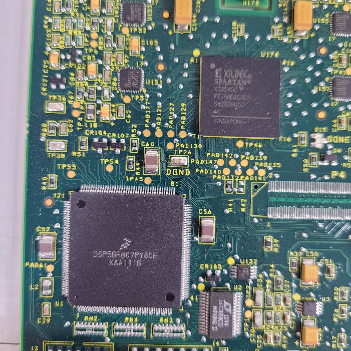 Beckman Coulter 176455 Unicel VME Single Board SBC Plane 5 Slot Chassis w/ Cards