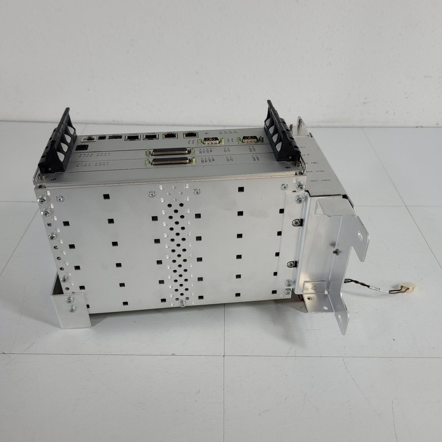 Beckman Coulter 176455 Unicel VME Single Board SBC Plane 5 Slot Chassis w/ Cards