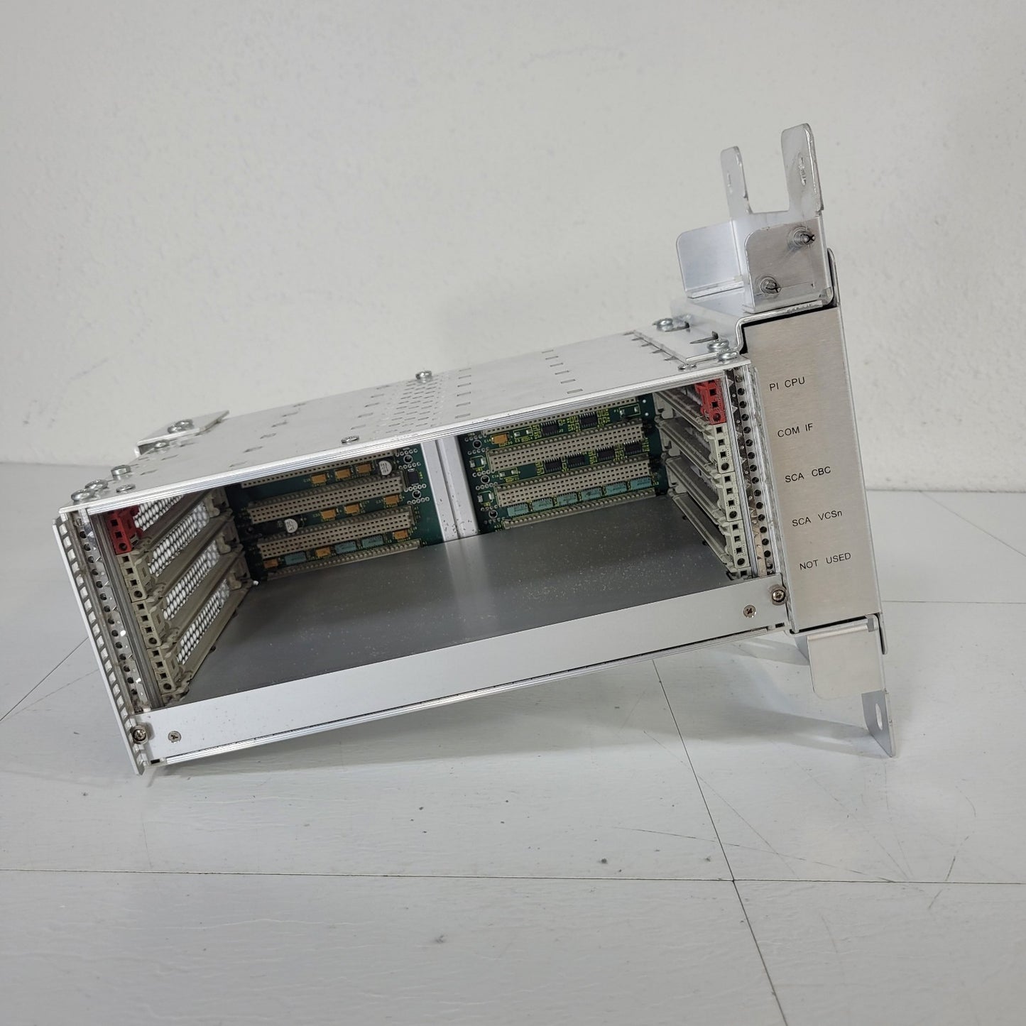 Beckman Coulter 176455 Unicel VME Single Board SBC Plane 5 Slot Chassis w/ Cards