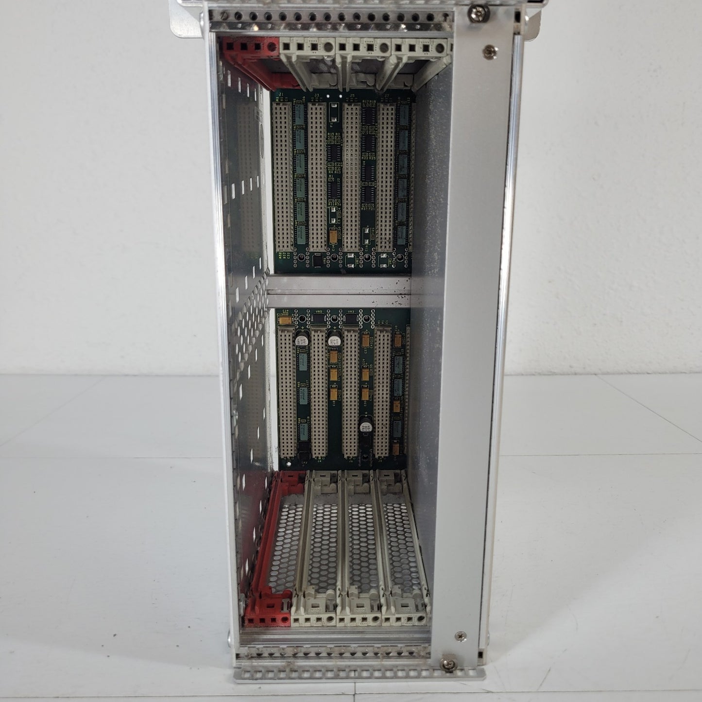 Beckman Coulter 176455 Unicel VME Single Board SBC Plane 5 Slot Chassis w/ Cards